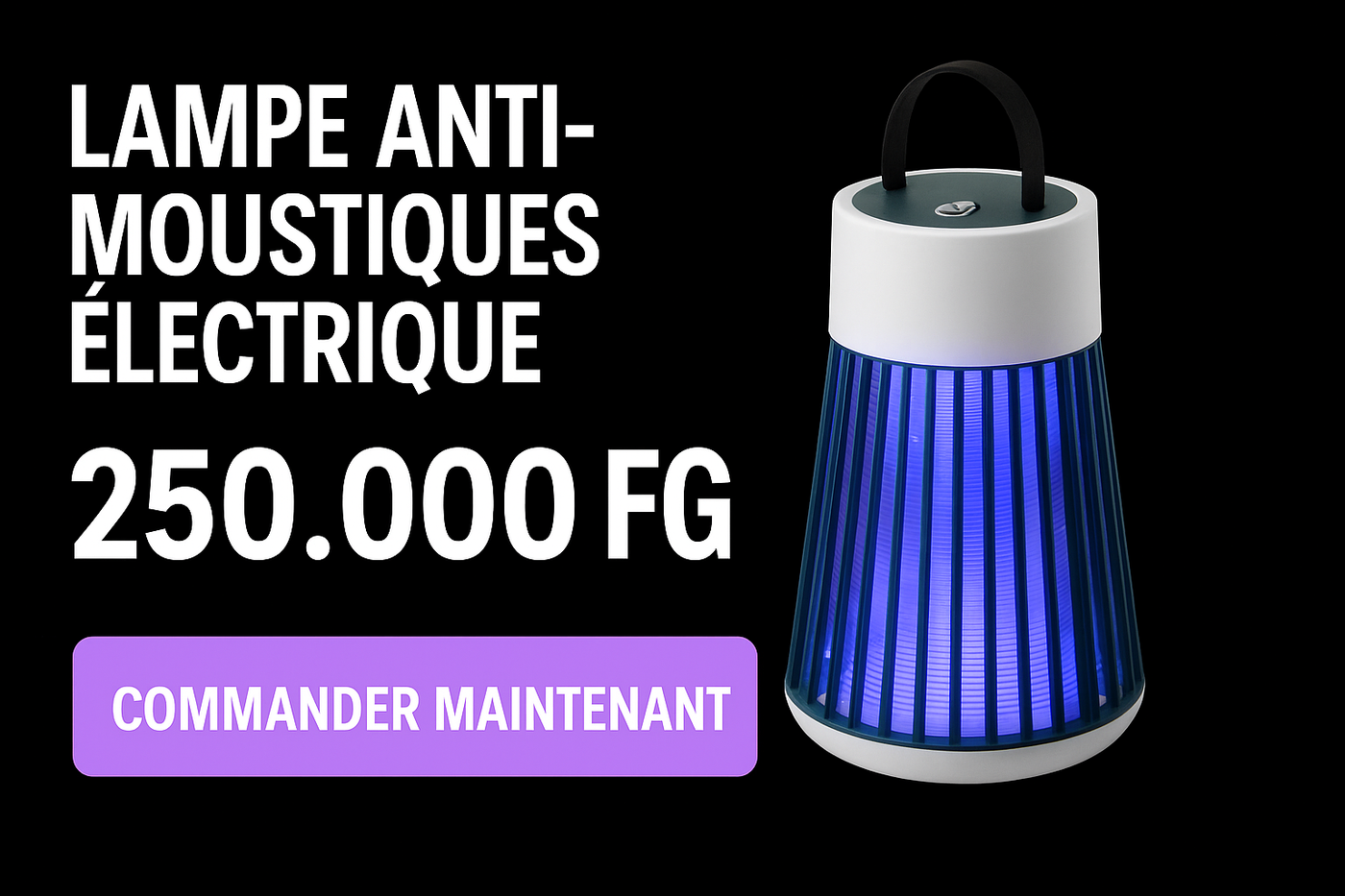 Anti-Moustique Électrique – Protection Totale & Confort Nocturne !